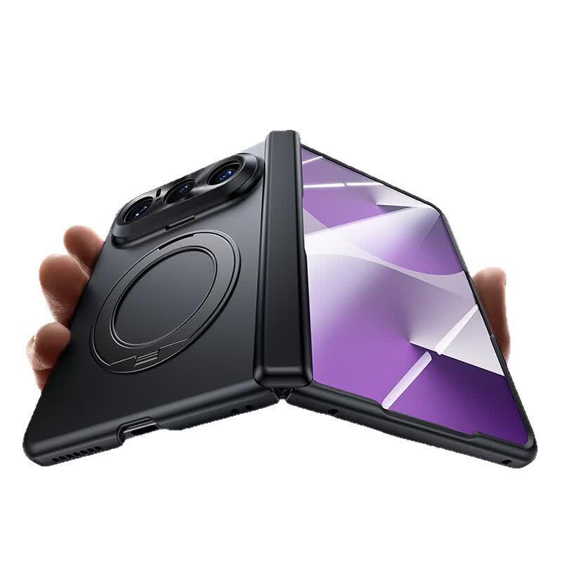 Huawei Pura X Max Integrated Case with Rotating Stand & Magnetic Hinge