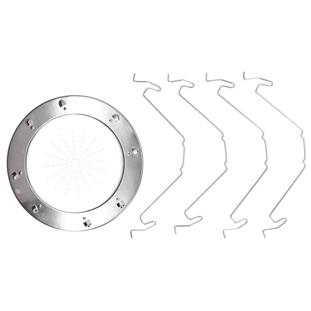 Folding Camp Stove Toaster Stainless Steel Camping Toaster Rack Holder for BBQ Party Outdoor Picnic