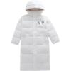 New York Yankees FW/AW24 Down Jacket Unisex Cream 3ADJB2246/