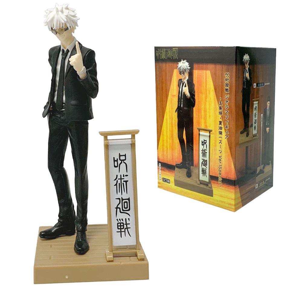Jjk 17Cm Anime Figure Geto Suguru Gojo Satoru Action Figure Geto Suguru Gojo Satoru Figurine Doll Pvc Model Collection Toy Gifts