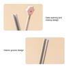 6Pcs Food Sealing Clip Thickened Anti-Slip Bag Sealer for Potato Chips Biscuits Nuts Flour Seasonings BPA-Free Kitchen Storage Snack Clips