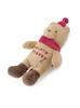 Gelato Pique Cat & Dog Ski Bear Toy PAGG255590, Unisex Adult, Brown, Free Size