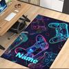 Tappeto Stampato con Controller di Gioco Personalizzato, per Sedia da Ufficio Soggiorno Camera da Letto Cucina Decorazioni Regali.