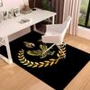 SPQR Roman Eagle Printed Absorbent Washable Carpet, Non-Slip Bathroom Mats, Kitchen Rugs, Yoga Mat,Living Room Entrance, Camping Picnic Rugs