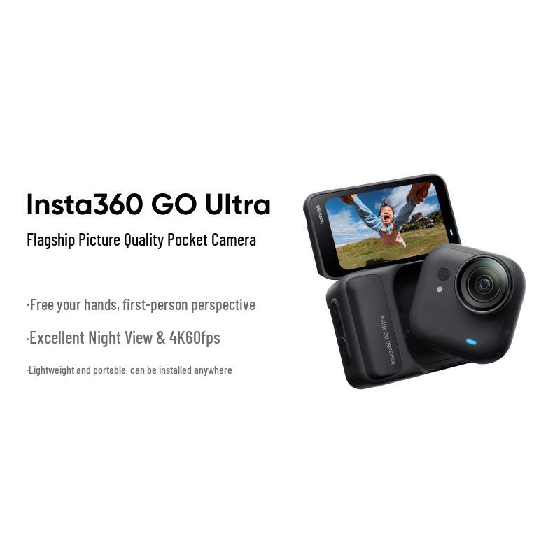

Insta360 GO Ultra 4K Pocket Action Camera (CN version)