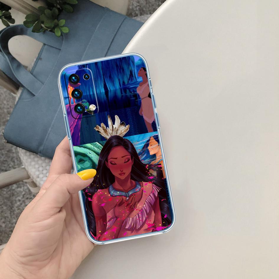 CJ41 Disney Pocahontas Case for Motorola Moto G40 G04 G05 One Ace Action  Fusion + Plus Hyper Macro Vision Zoom