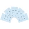 uxcell Bra Adjustable 3 2 Light 3 2 5 Pieces Extenders, Hooks, Rows, Hooks, Women's, Blue-2, Rows, Hooks,