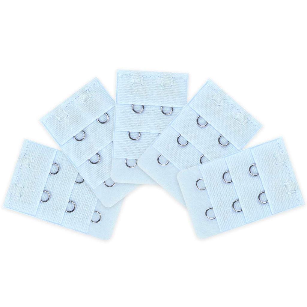 uxcell Bra Adjustable 3 2 Light 3 2 5 Pieces Extenders, Hooks, Rows, Hooks, Women's, Blue-2, Rows, Hooks,