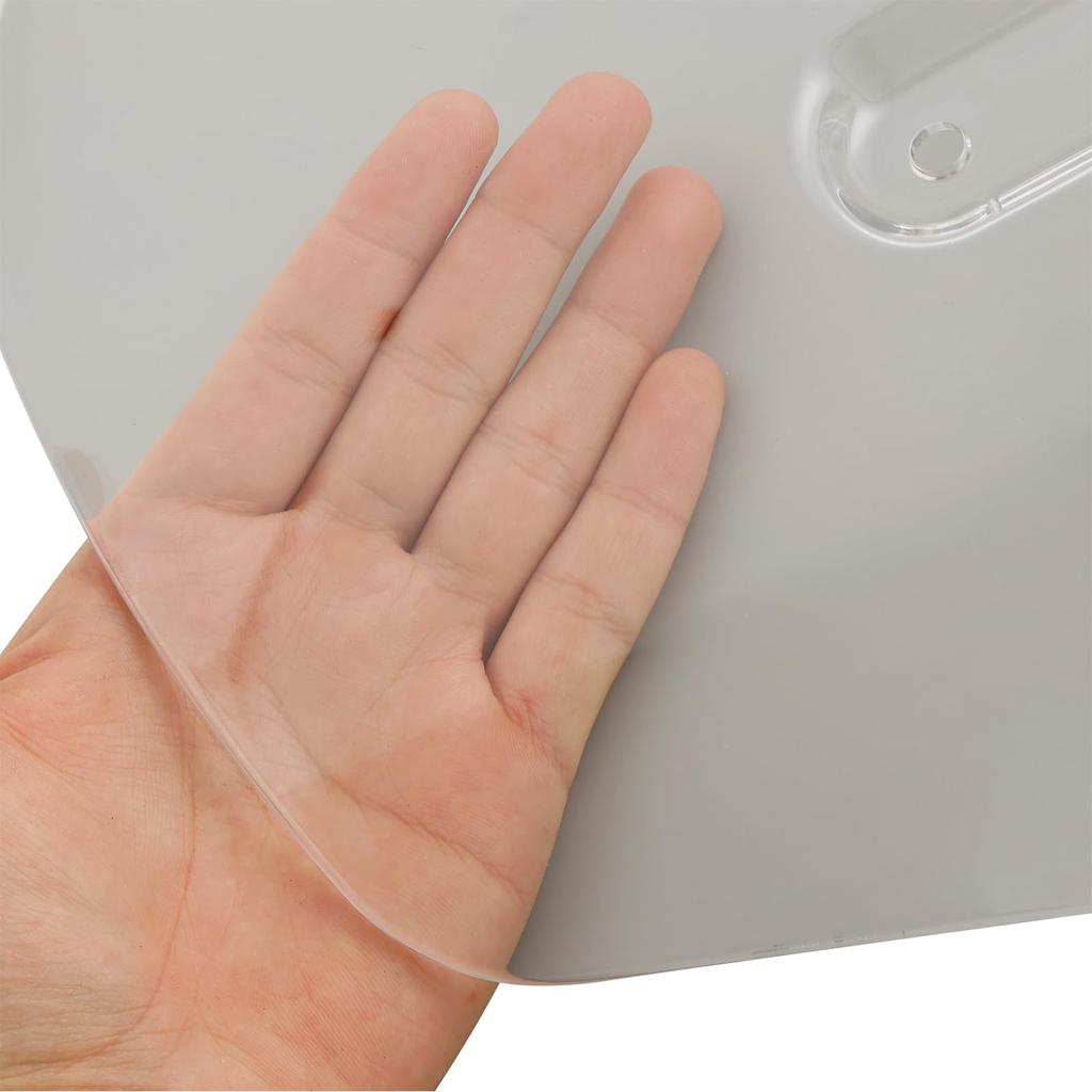 VIPIH Windshield Motorcycle Hunter Cub Screen Applicable for Honda Hunter Cub CT125 Rigid Feel Upside Down Reversible Motorcycle Screen Mount Bar