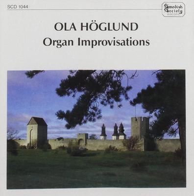 CD OLA HOGLUND - Organ Improvisations SCD1044 Swedish Society 1989 US Religious & Devotional Used