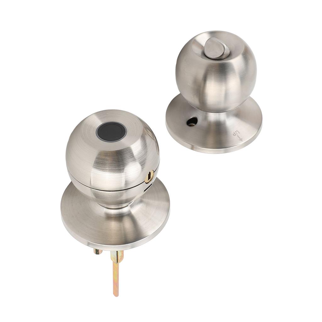 Smart Door Knob Bluetooth Fingerprint Smart Lock for Tuya App Control Type C Port Emergency