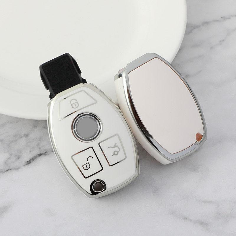 For A B R G Class GLK GLA W204 W251 W463 W176 Smart TPU Soft Protective Key Case Shell Cover Protector Holder