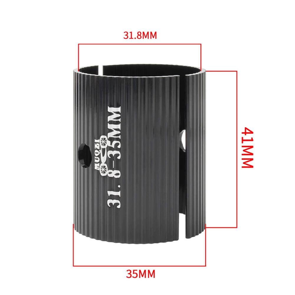 

Bicycle Handlebar Shim Adapter Aluminum Bike Handlebar Stem Spacer Conversion 25.4-31.8mm/31.8-35mm Bike Bar Bore Adjuster Adapt