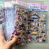 10 Sheets Kids Stickers Puffy Stickers for Girl Boy Birthday Gift For Children Scrapbooking Cartoon Engineering Vehicle Stickers