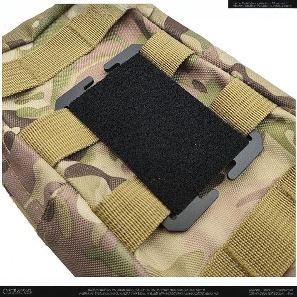 Panel Attachment for Badges Insignias Patches Backpack Panel Patches Board Hook and Clip Tactic Patches Display Board