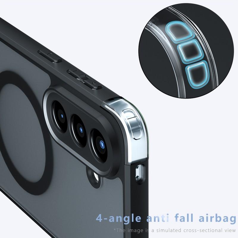 Pro Magsafe Magnetický kryt na telefon Pro Samsung Galaxy A57 A37 A27 A17 A07 A56 A36 A26 A16 A06 A55 A35 A25 A15 A54 A34 A24 A14 Kryt