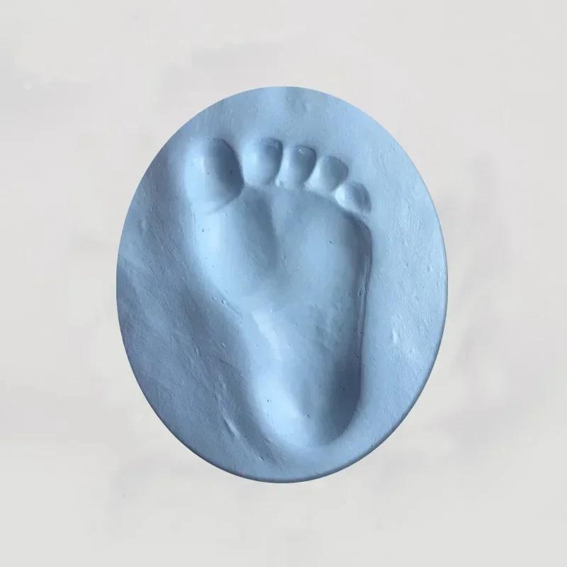 Newborn Baby Hand Foot Print DIY Photo Frame With Mold Clay Imprint Kit Non-toxic Baby Souvenirs Milestone Decor Gifts