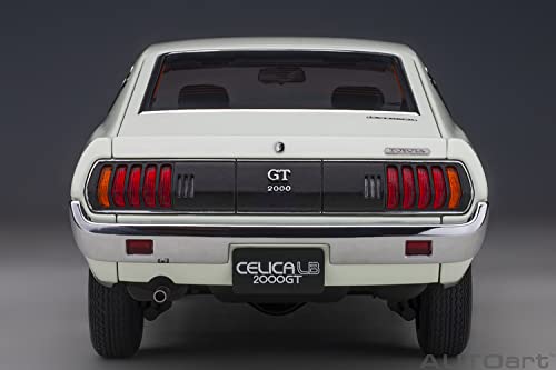 AUTOart 1/18 Scale Toyota Celica Liftback 2000GT (RA25) 1973 White Finished Product