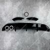 Zadní nárazník Difuzor Lip Pro Volkswagen Polo MK5 6R 2009-2014 Rozdělovače Spoiler Chránič podvozku Body Kit Tuning Příslušenství