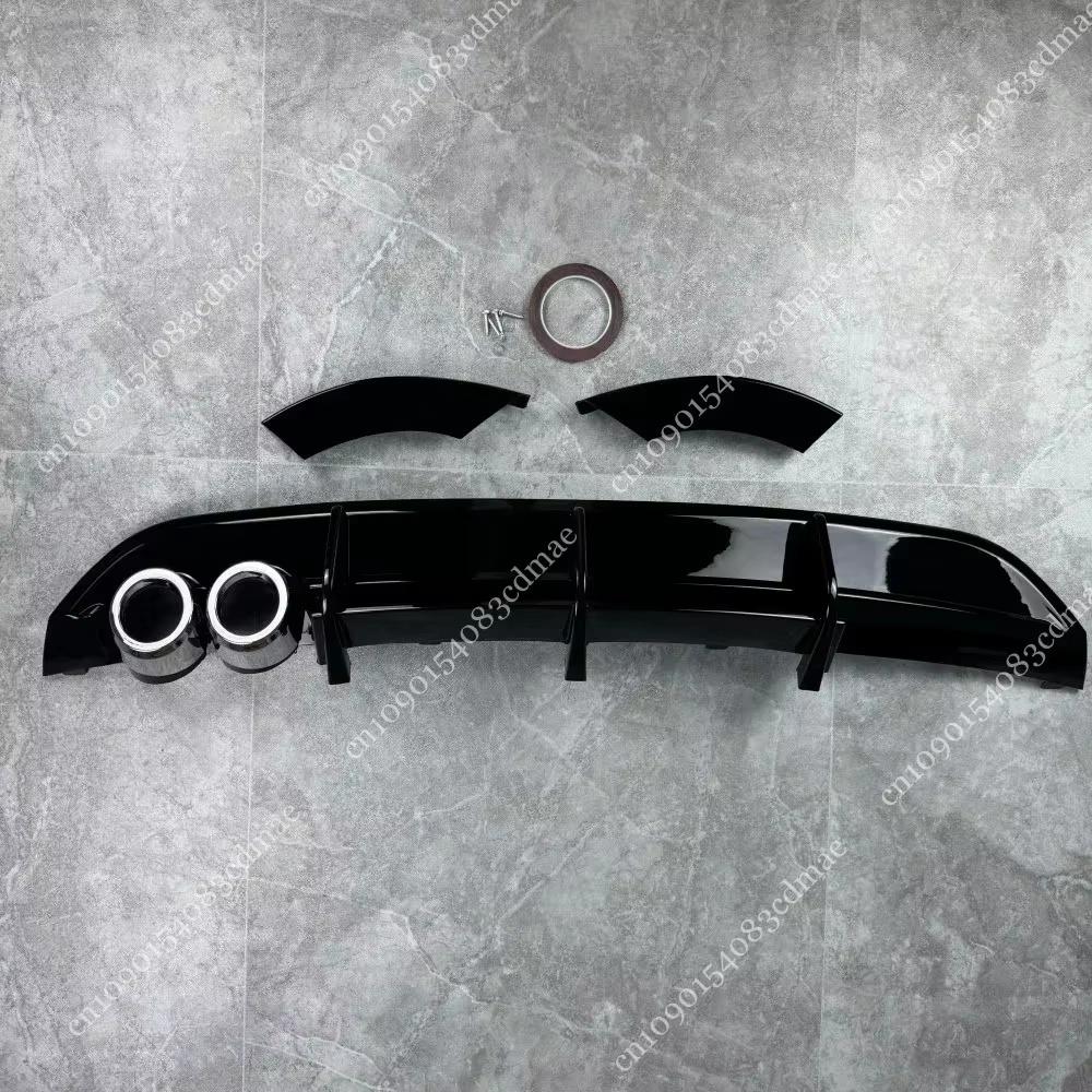 Rear Bumper Diffuser Lip For Volkswagen Polo MK5 6R 2009-2014 Splitters Spoiler Chassis Protector Body Kit Tuning Accessories