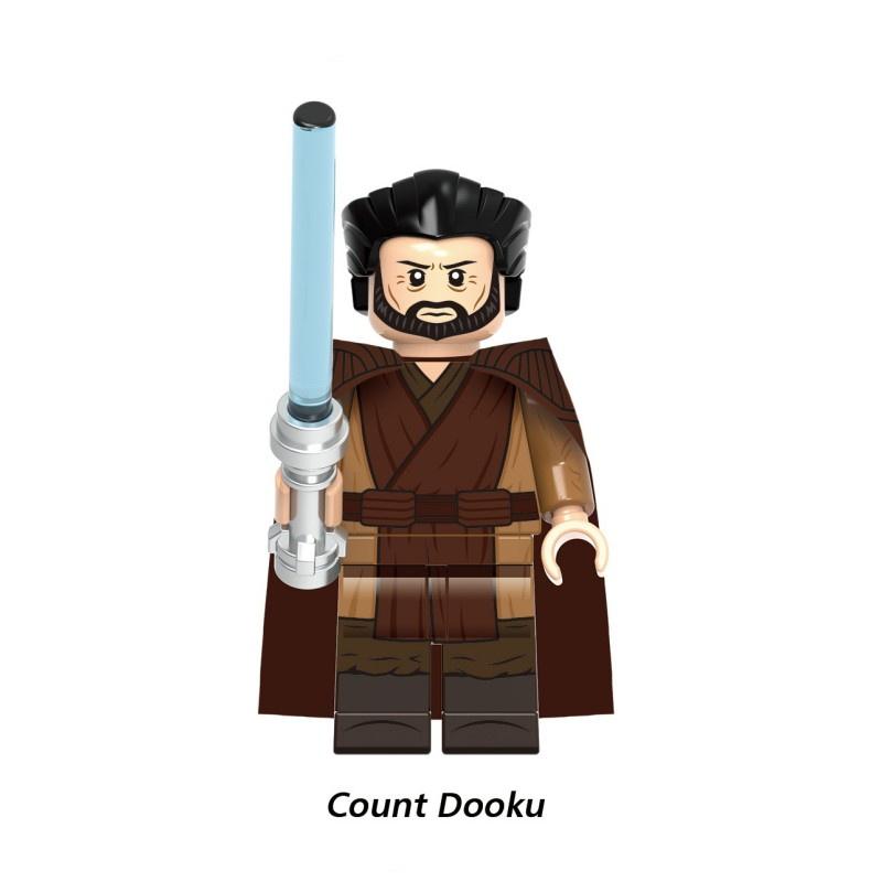 G0108 Звездные войны Битва Дарт Кула Селкура Оби Ван Конструктор Набор в пакете Dooku