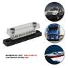 5 Post Power Distribution Block Bus Bar 100A 48V Marine Bus Bar, Automobile Battery Terminals Distribution Block