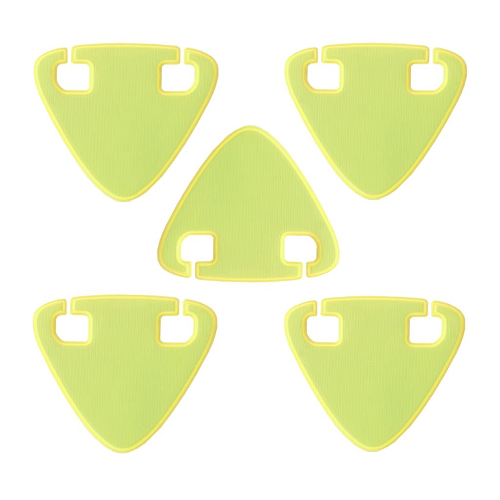 Triangular Bike Seat Reflective Plate High Visibility Night Riding Warning Reflector Universal Bicycle Safety Equipment
