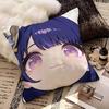 Genshin Impact Cute Q Version Mavuika Soft Comfortable Pillow Case For Sofa Living Cat Room Home Office Decor Protective Cover