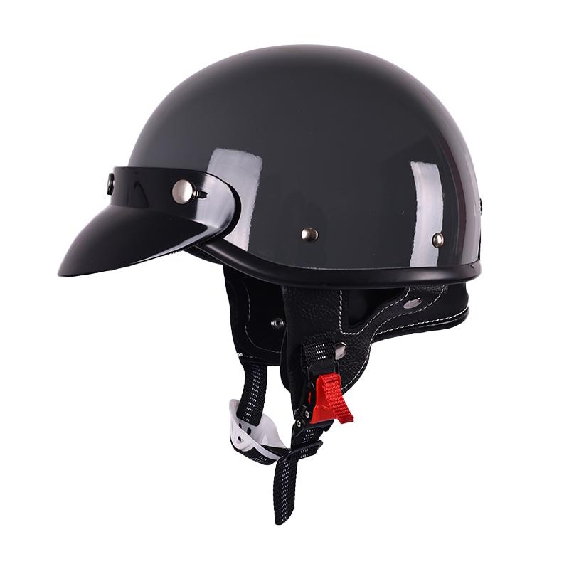 

Ретро шлем для мотоцикла в японском стиле, летний шлем-полумаска 3/4 для круизов и восхождений, сертифицирован по безопасности 3C L