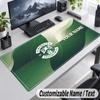 Custom Name Text Mouse Pad Hibernian FC Personalized Desk Pad For Work And Gaming