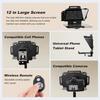 Téléprompteur T16 pour Smartphone et Appareil Photo : Téléprompteur Bluetooth Portable pour la Diffusion en Direct et