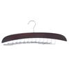 Wooden Tie Hanger Rack 24 Hooks Rotating Belt Holder Closet Ties Storage Organizer Dark Red
