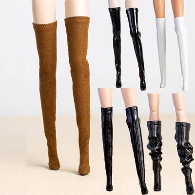 Supermodel Xianxian Toy Doll Shoes Handmade Boots Suede Knee-High Boots Fashion 1/6 Doll Shoes Toy Accessories For Fr2 30Cm Doll