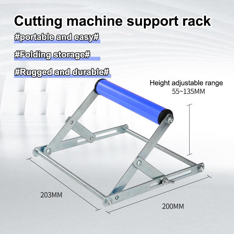 Multifunctionele Snijmachine Materiaalrek Verstekzaag Rolondersteuning Standaard Verstelbaar Opvouwbaar Hulpsteunbeugel