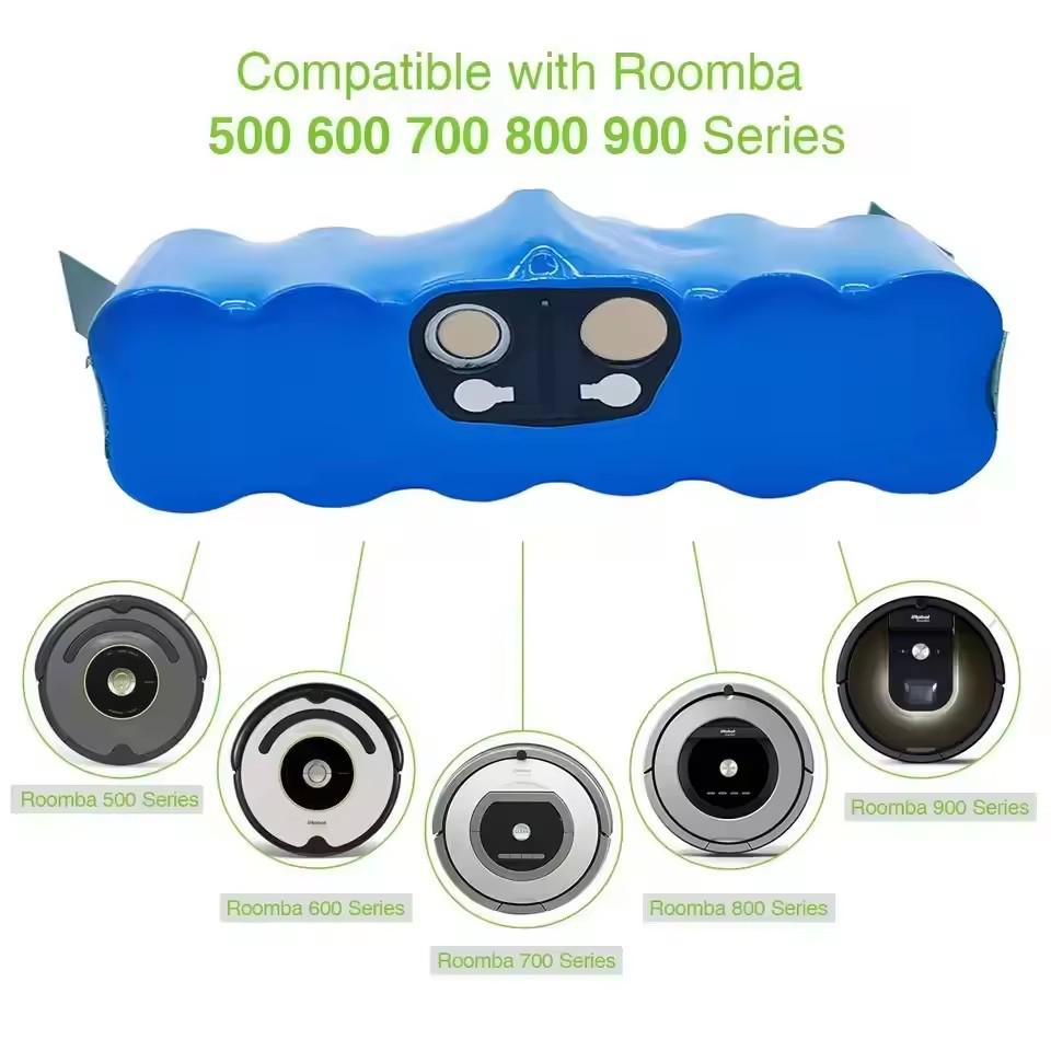 

Пылесос iRobot Roomba 500 Литий-ионный аккумулятор 6000 мАч для серий 600/700/800 4000mAh