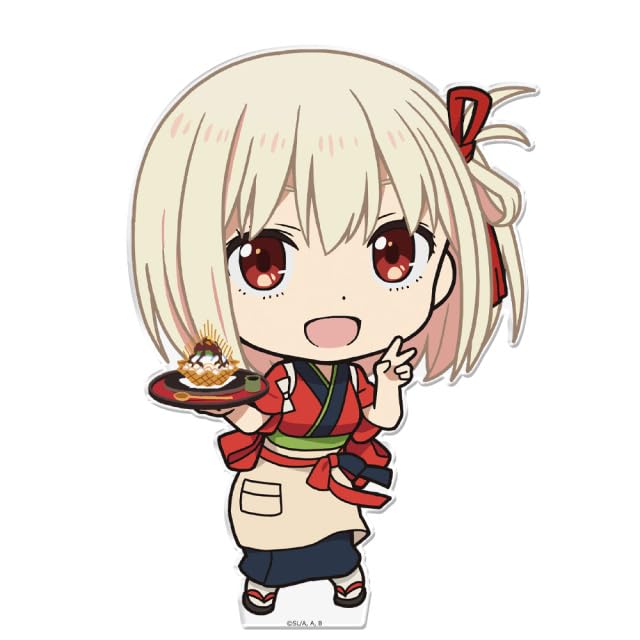 

Licorice Recoil Acrylic Figure Chisoku Cafe Licorico DekaPuniKore! [Nishikigi ver.]