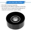 1 Pc Drive Belt Idler Pulley for Ford Escort 1998-2004,for Ford for Mustang 1998-2004 Iron Black Serpentine Tensioner Pulley Idler