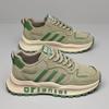 Men's Casual Shoes Spring Breathable Trend Sports Shoes Versatile Soft Sole Student Color Matching Running Shoes Men