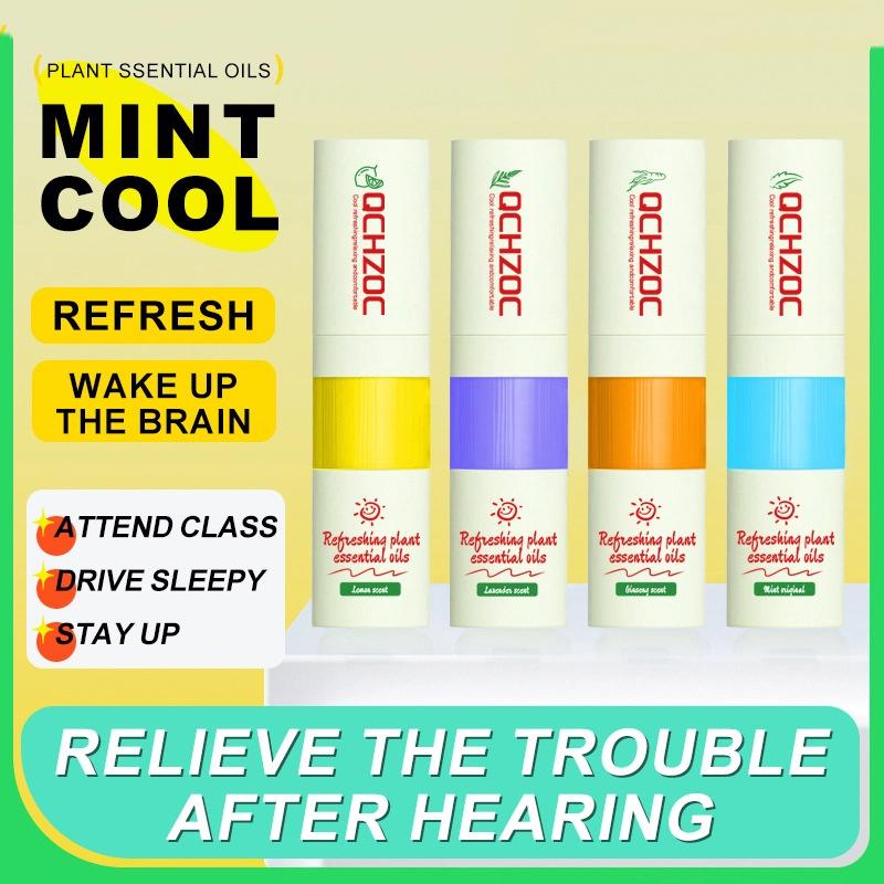 

4 шт. Назальный стик Длительный эффект Освежающий стик Ингредиенты растительных эфирных масел Назальная ингаляция Охлаждающее масло 4pcs