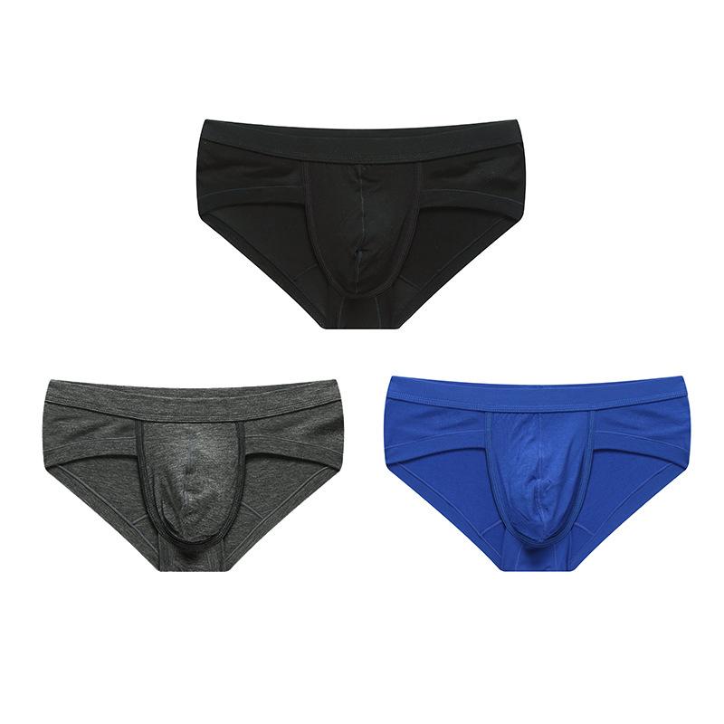 Men's Breathable Triangular Underwear Youth Students' Simple and Comfortable Sexy Shorts