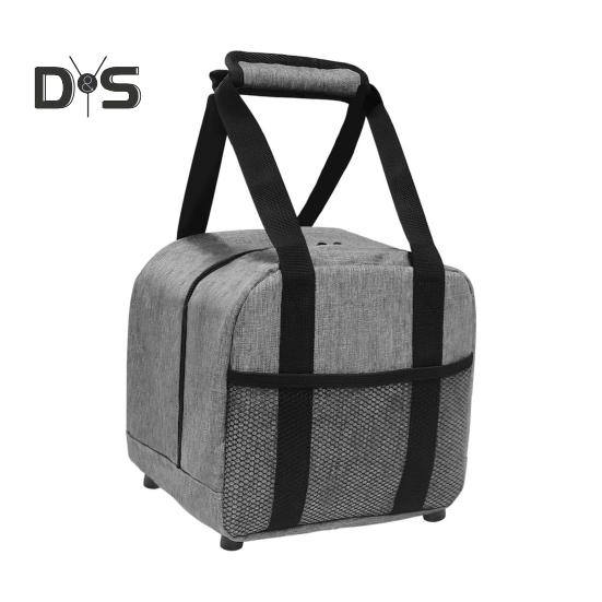 Torba na kulę do kręgli Przenośna torba typu tote na jedną kulę z wyściełanym uchwytem na kulę i siatkową kieszenią Mały futerał na kulę do kręgli dla mężczyzn Prezenty