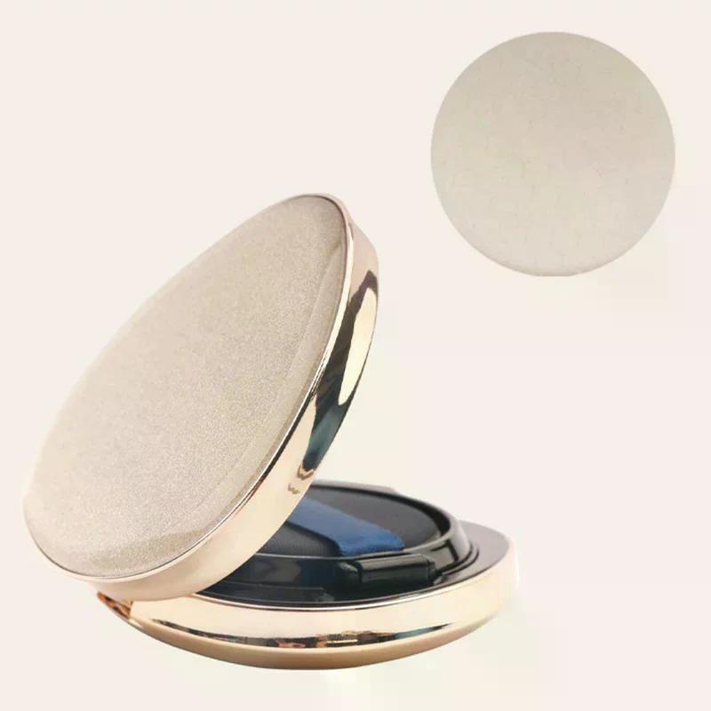 15g Empty Air Cushion Box with Powder & Mirror, Portable Cosmetic Container for BB Cream Foundation
