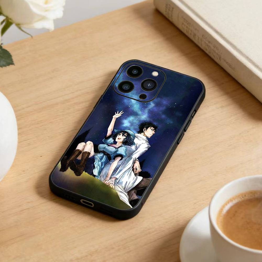 STEINS GATE F-Rintaro O-Okabe Phone Case For iPhone 16,15,14,13,12,17,Pro Max,Plus Silicone Black Case