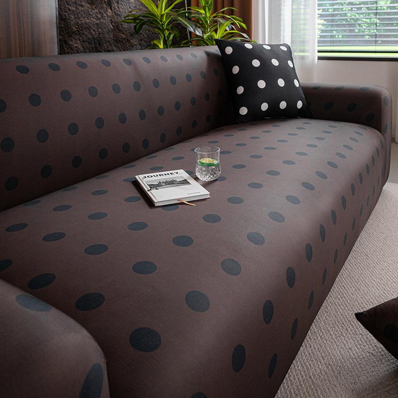 Cool Ice Silk Sofa Set Skirt Hem High End All-inclusive All Purpose Set New Summer Universal Elastic Cover 90-140cm