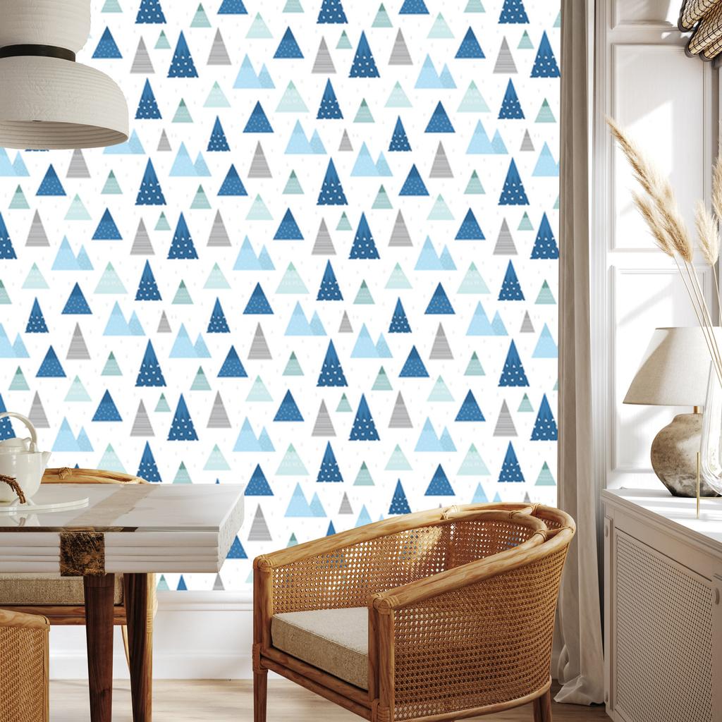 Mountain Pattern Wallpaper for Living Room and Bedroom 50x1000