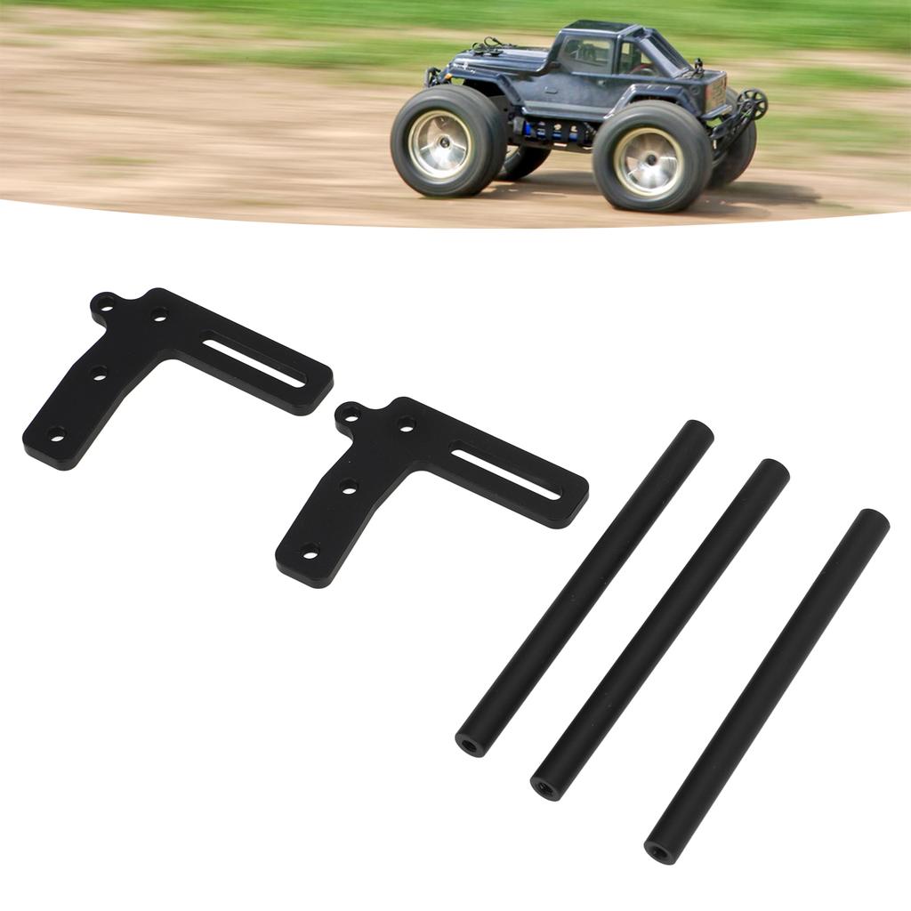 RC Front Bumper Aluminum Alloy Model Car Front Bumper Replacement for 1Celsius10 RC Car