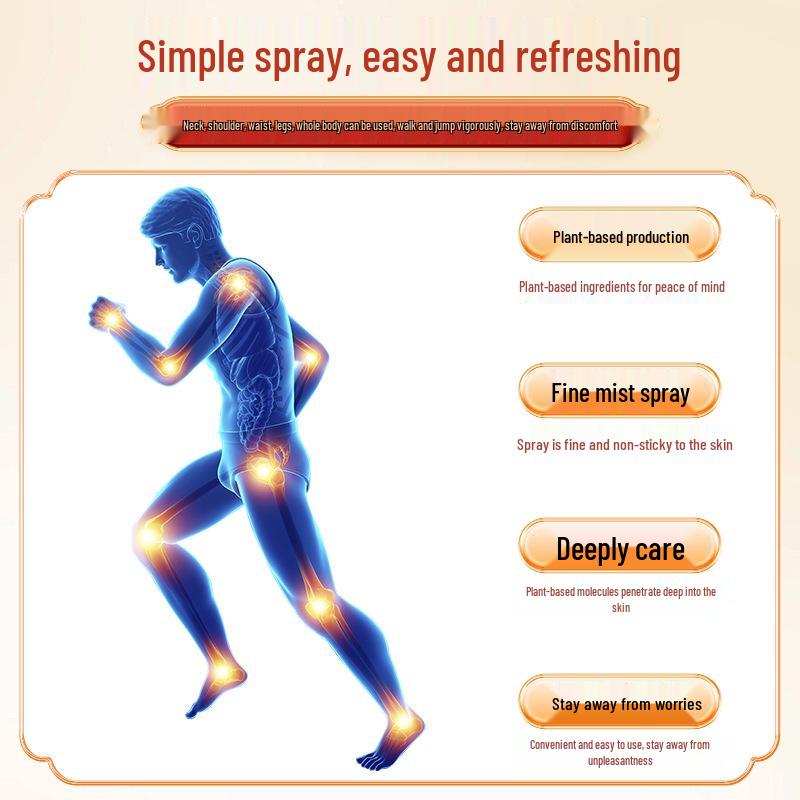 Red Flower Ligusticum Spray for Joint and Muscle Relief