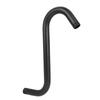 8in Stainless Steel Shower Extension Arm S-Curved Black Bathroom Accessory Shower Arm with G1Celsius2 Thread for Tall Individuals