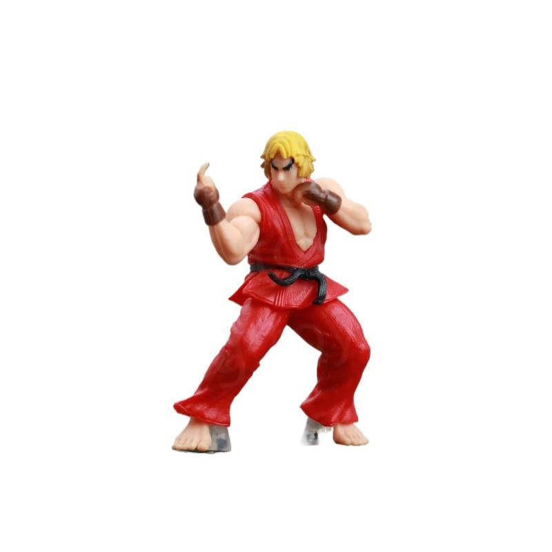

*-Anime Street Fighter Fighting Activity Action Figure Ken Masters Hoshi Ryu PVC Cute And Charming Playthings Dolls Room Decor Birth Date Present