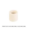 Durable Ferrulesl Skillful Manufacture 5pcs Billiards Snooker Ferrule Professional Pool Cue Ferrules 12mm/13mm White